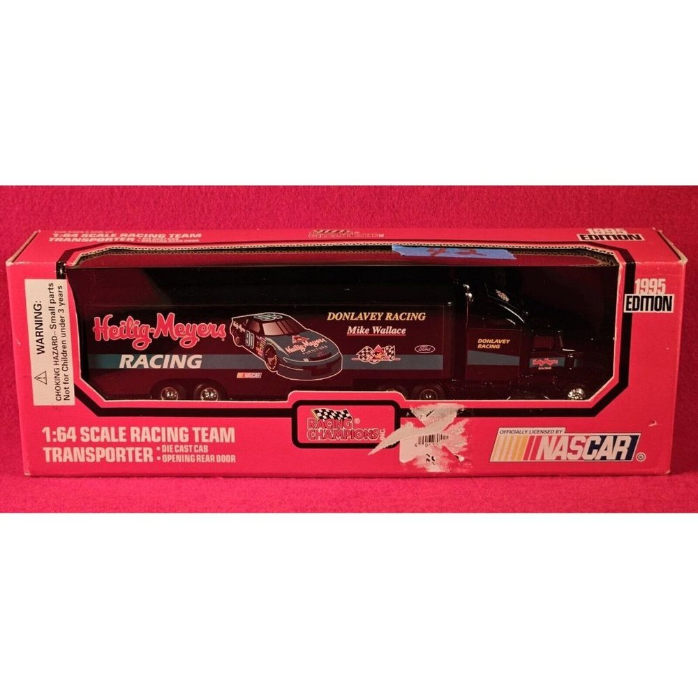 MIKE WALLACE #94 NASCAR TRANSPORTER 1995 EDITION